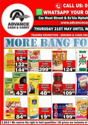 Advance Cash n Carry (valid until 27-05)