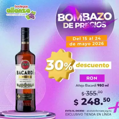 Bodegas Alianza (válido hasta 24-05)