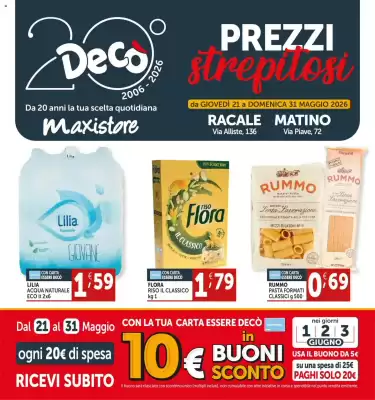 Deco (valido fino al 31-05)
