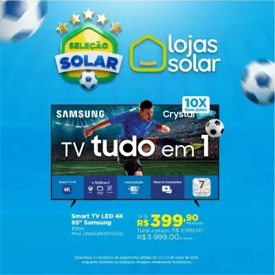 Lojas Solar (válido até 23-05)