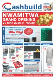 Cashbuild catalogue Page 1