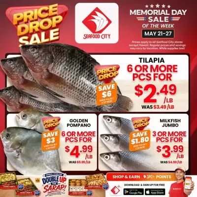 Seafood City (valid until 27-05)