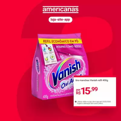 Encarte Lojas Americanas (válido até 25-05)
