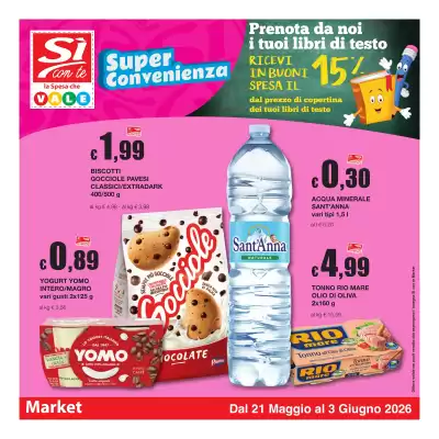 Sì con te (valido fino al 3-06)