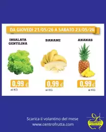 Volantino Centro frutta Pagina 1