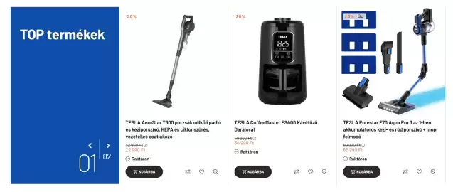 TeslaRobot akciós újság Oldal 1