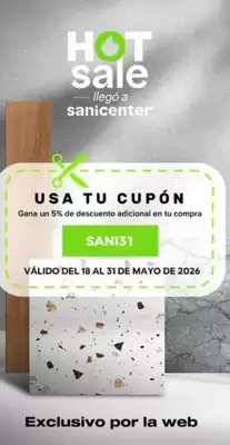 Sanicenter (válido hasta 31-05)