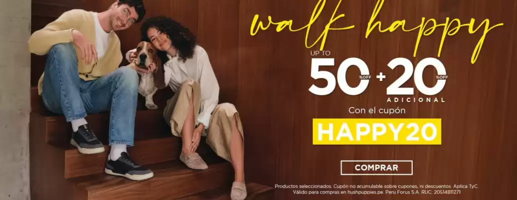 Hush Puppies (válido hasta 14-06)