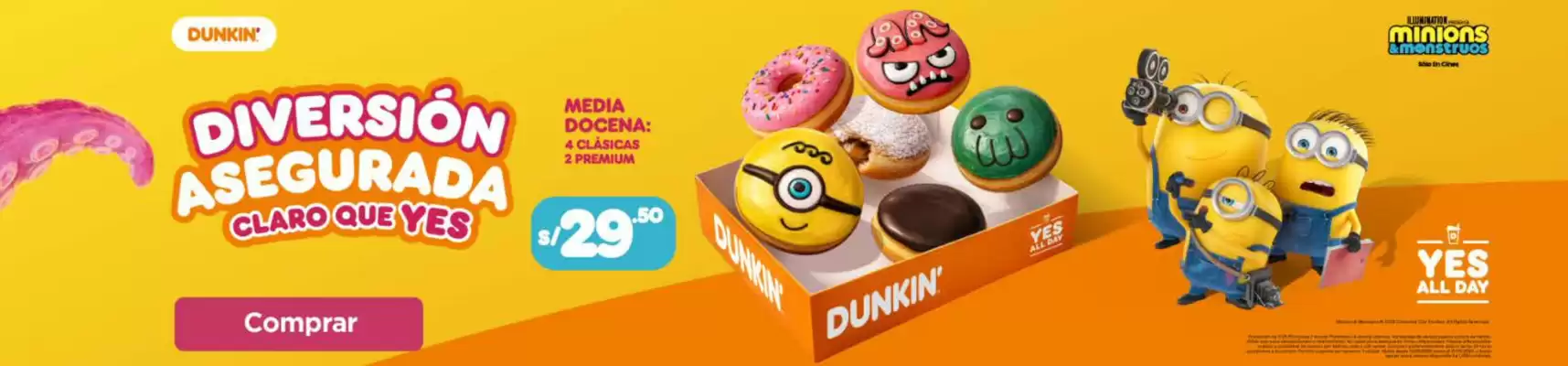 Dunkin Donuts (válido hasta 31-05)