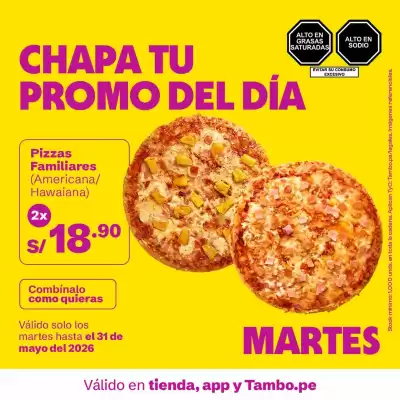 Tambo (válido hasta 31-05)