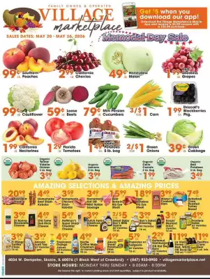 Village Market Food Centers (valid until 26-05)