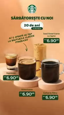 Starbucks (valid până la 2-06)