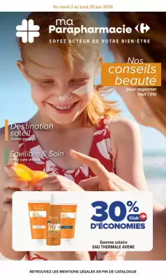 Catalogue Carrefour maPara parapharmacie