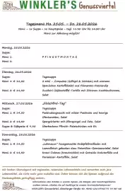 Winkler Markt Flugblatt Seite 1