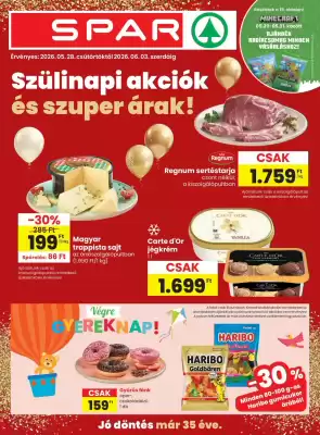 Spar akciós újság
