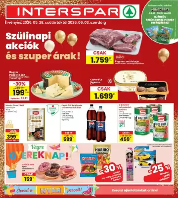 Interspar akciós újság (érvényes eddig: 3-06)