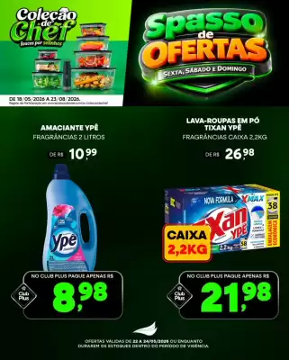 Folheto Spasso Sabores (válido até 23-08)