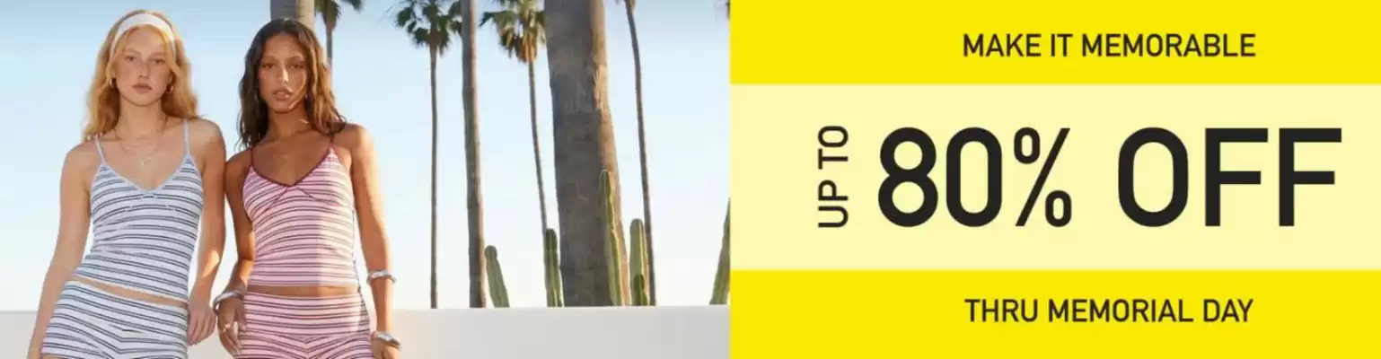 Forever 21 (valid until 14-06)