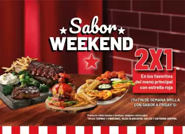 Catálogo TGI Fridays Página 1