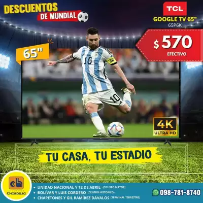Almacenes Chordeleg (válido hasta 30-06)
