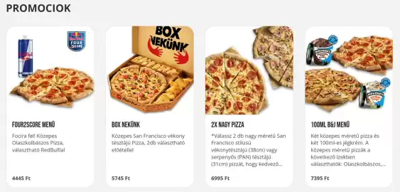 Pizza Hut akciós újság Oldal 1