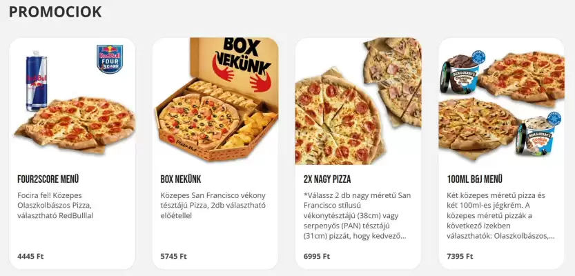 Pizza Hut (érvényes eddig: 31-05)
