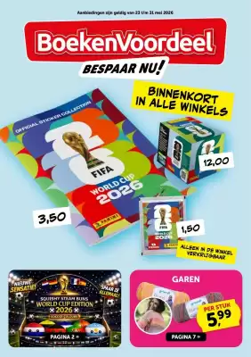 Boekenvoordeel (geldig t/m 31-05)