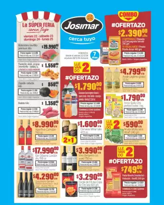 Josimar (válido hasta 28-05)