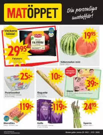 Matöppet reklamblad vecka 22 Sida 1