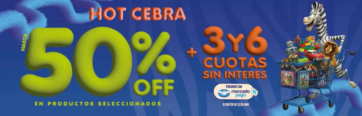 Juguetería Cebra (válido hasta 28-05)