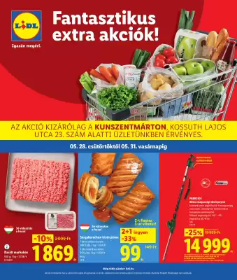 Lidl akciós újság (érvényes eddig: 31-05)