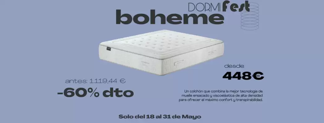 Dormitienda (válido hasta el 31-05)