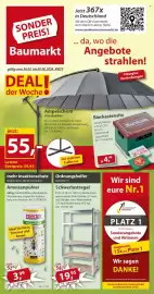 Sonderpreis Baumarkt Prospekt woche 22 Seite 1
