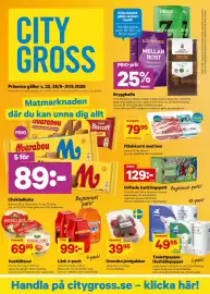 City Gross reklamblad vecka 22 Sida 1