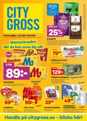 City Gross reklamblad