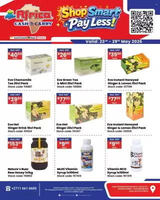 Africa Cash and Carry (valid until 29-05)