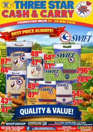 Three Star Cash and Carry catalogue week 21 Page 1