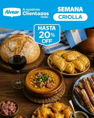 Alvear (válido hasta 27-05)