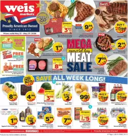Weis Markets weekly ad week 21 Page 1