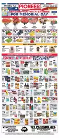 Pioneer Supermarkets weekly ad week 21 Page 1