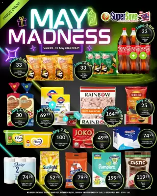 Super Save catalogue (valid until 31-05)