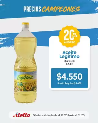 Aiello (válido hasta 31-05)