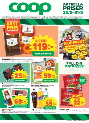 Coop reklamblad (giltig till och med 31-05)