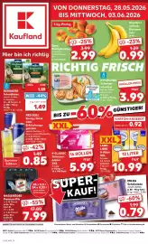 Kaufland Prospekt woche 22 Seite 1