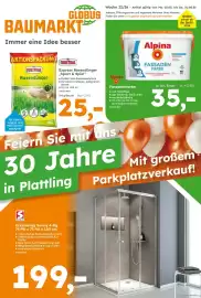 Globus Baumarkt Prospekt Seite 1