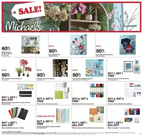 Michaels weekly ad week 22 Page 1