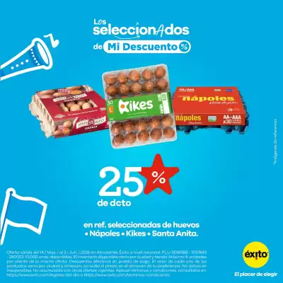 Éxito (válido hasta 2-06)