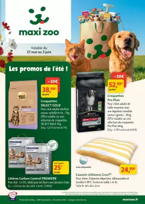 Catalogue Maxi Zoo (valable jusqu'au 3-06)