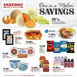 Fareway weekly ad week 22 Page 1