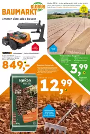 Globus Baumarkt Prospekt Seite 1